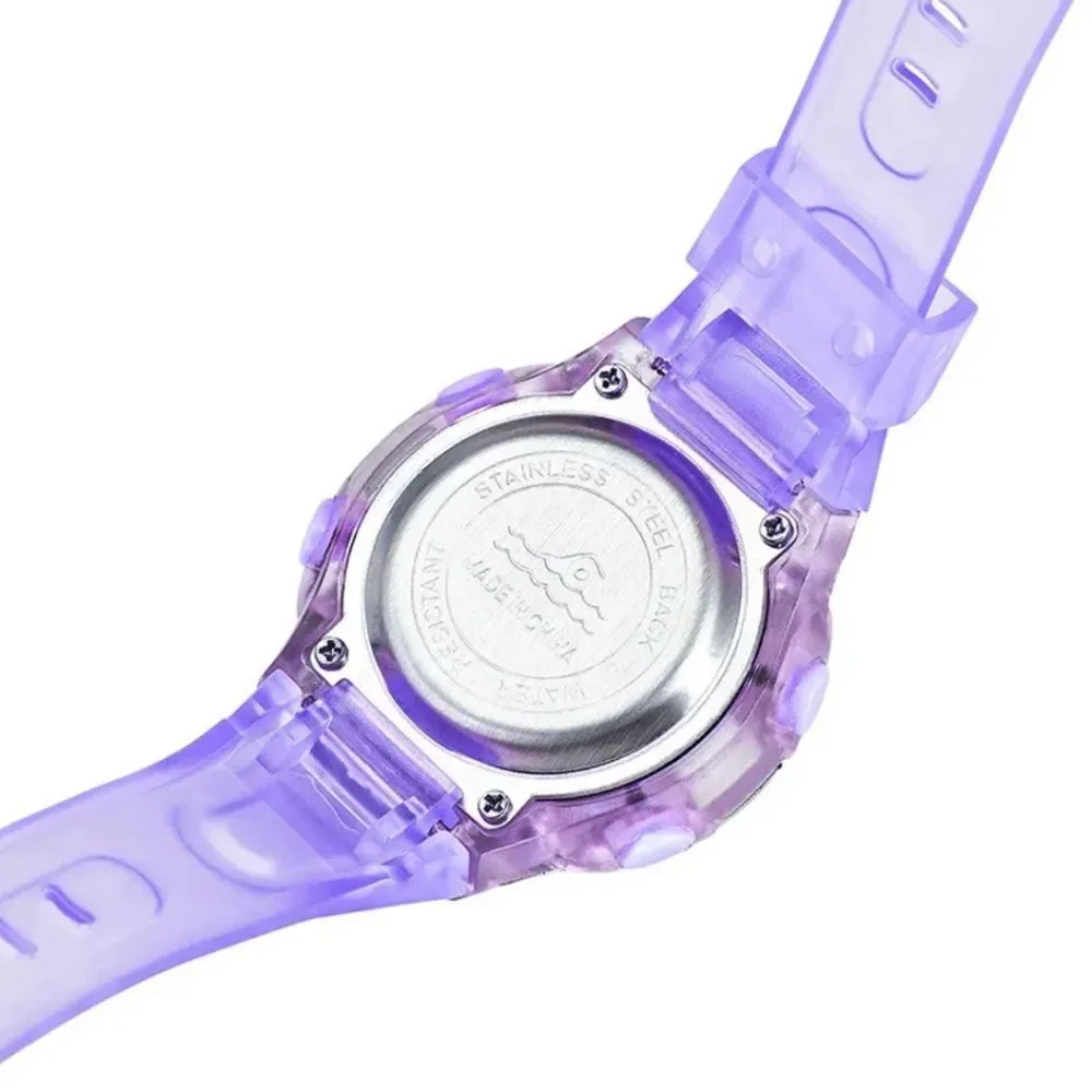 Kids Girls Digital Sport Watch Waterproof Electronic Watches Alarm Wristwatch US